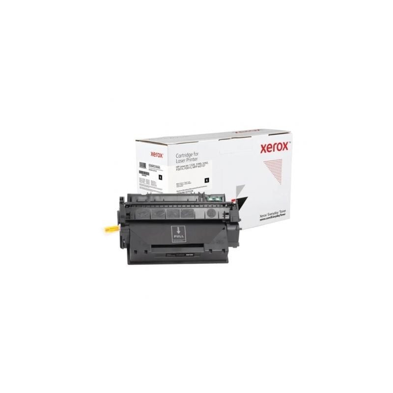 Tóner compatible xerox 006r03666 compatible con hp q5949x/q7553x/ 6000 páginas/ negro