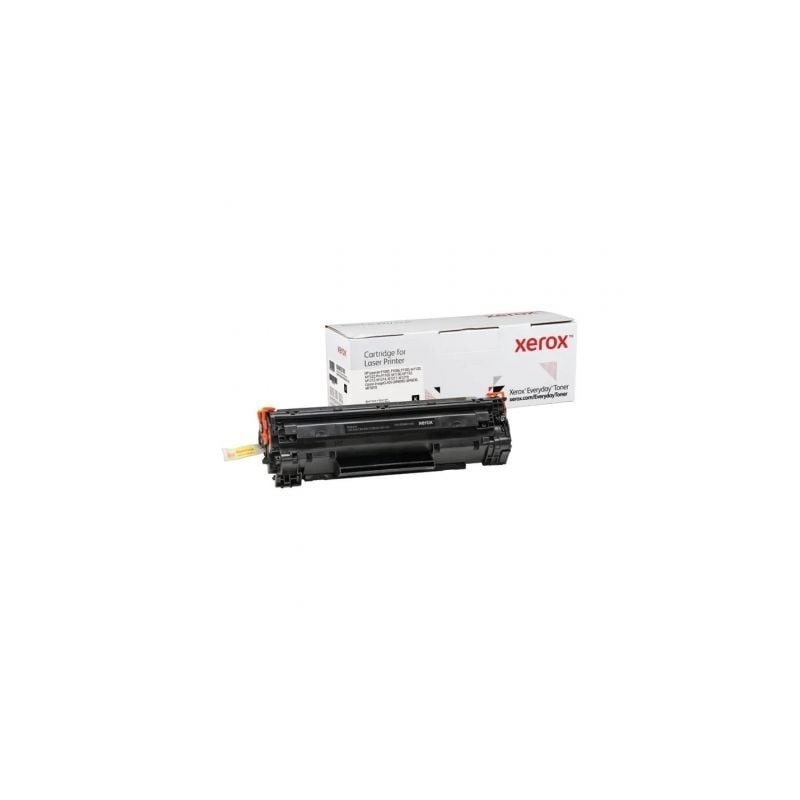 Tóner compatible xerox 006r03708 compatible con hp cb435a/cb436a/ce285a/crg-125/ 2000 páginas/ negro