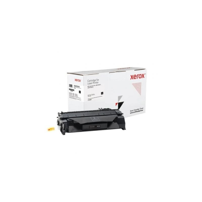 Tóner compatible xerox 006r03840 compatible con hp cf280a/ 2700 páginas/ negro