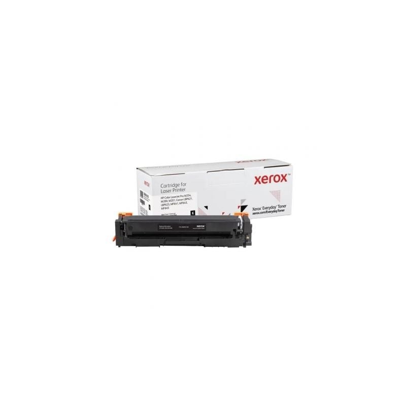 Tóner compatible xerox 006r04180 compatible con hp cf540x/crg-054hbk/ 3200 páginas/ negro
