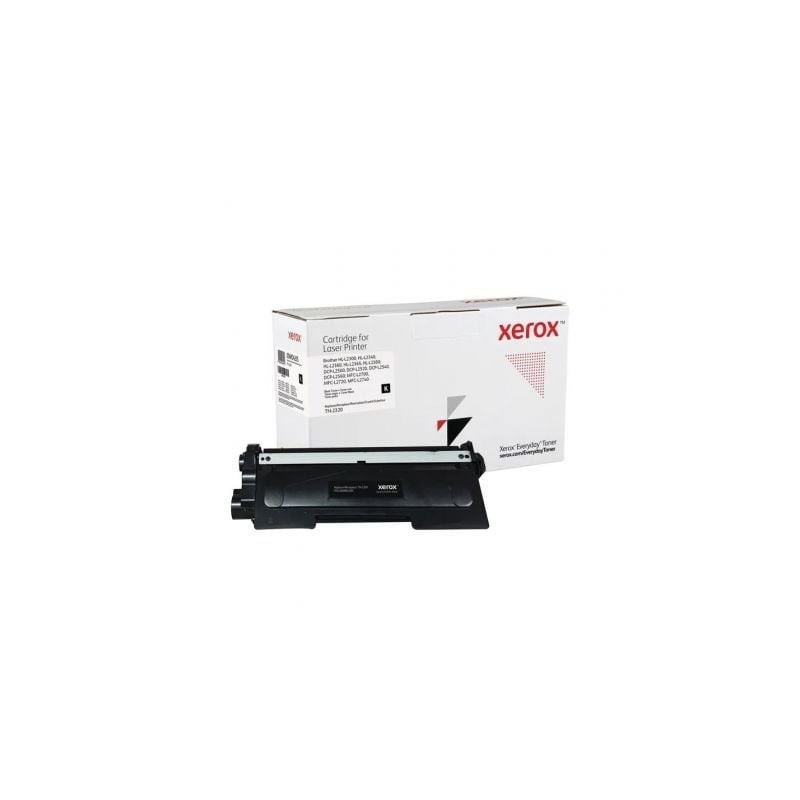Tóner compatible xerox 006r04205 compatible con brother tn-2320/ 2600 páginas/ negro