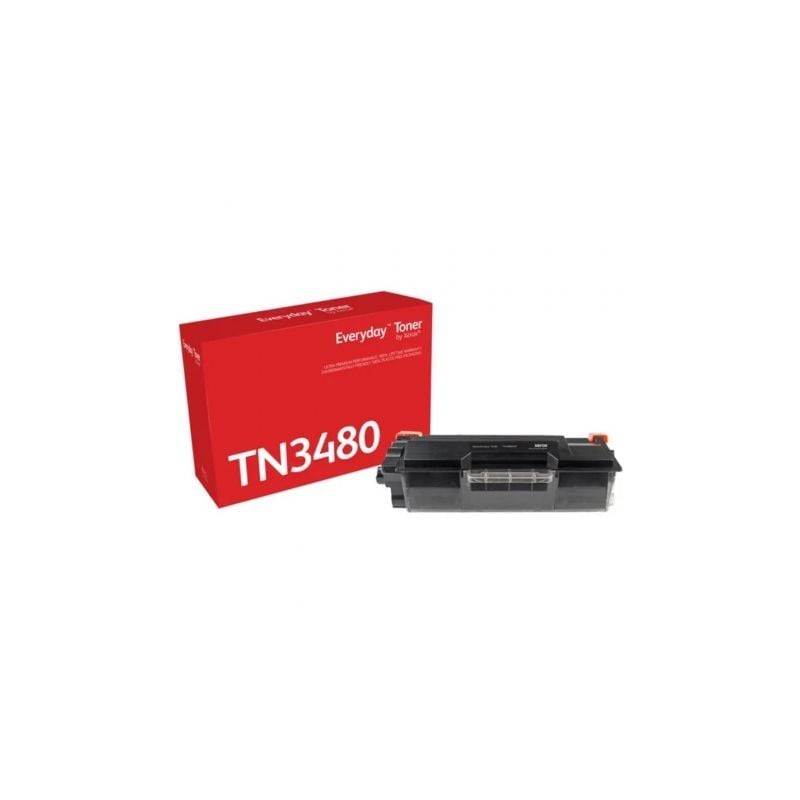 Tóner compatible xerox 006r04587 compatible con brother tn-3480/ 8000 páginas/ negro