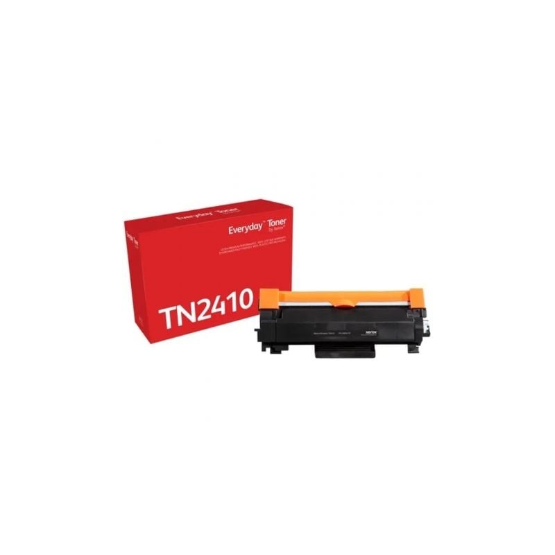 Tóner compatible xerox 006r04791 compatible con brother tn2410/ 1200 páginas/ negro