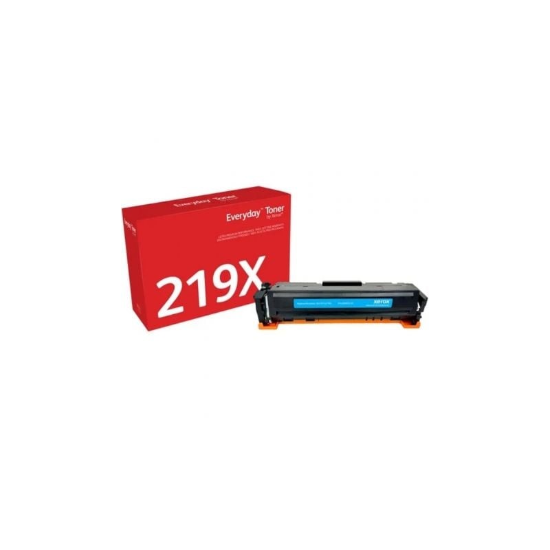 Tóner compatible xerox 006r05155 compatible con hp w2191x alta capacidad/ 2500 páginas/ cian