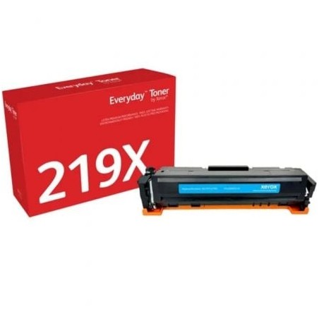Tóner compatible xerox 006r05155 compatible con hp w2191x alta capacidad/ 2500 páginas/ cian