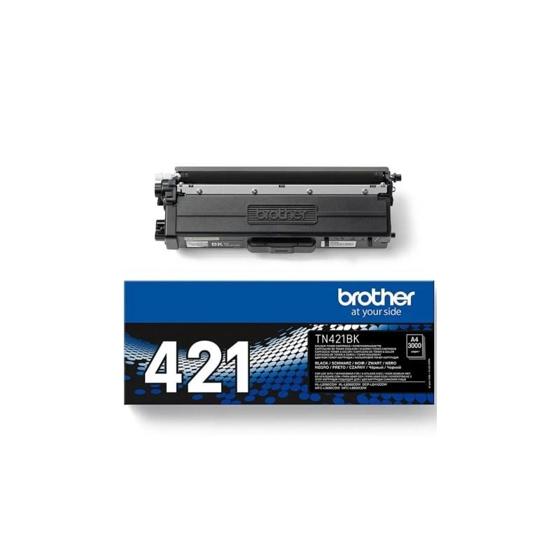 Tóner original brother tn-421bk/ negro