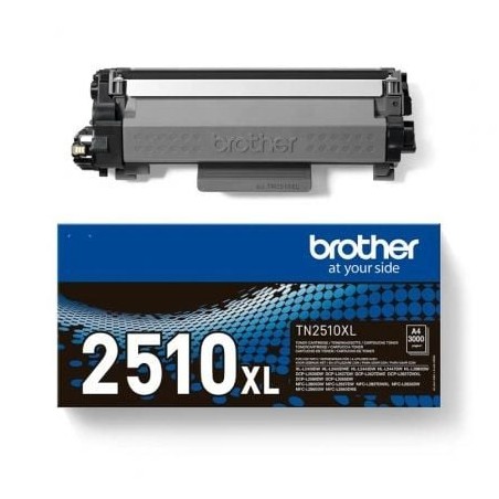 Tóner original brother tn2510xl alta capacidad/ negro