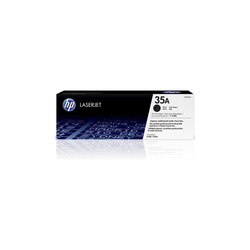 Tóner original hp nº35a/ negro