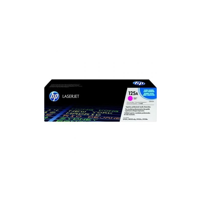 Tóner original hp nº125a/ magenta