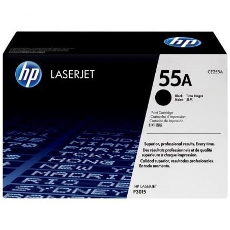 Tóner original hp nº55a/ negro