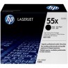 Tóner original hp nº55x xl alta capacidad/ negro
