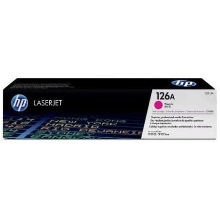 Tóner original hp nº126a/ magenta
