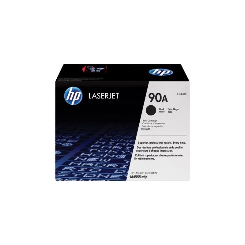 Tóner original hp nº90a/ negro