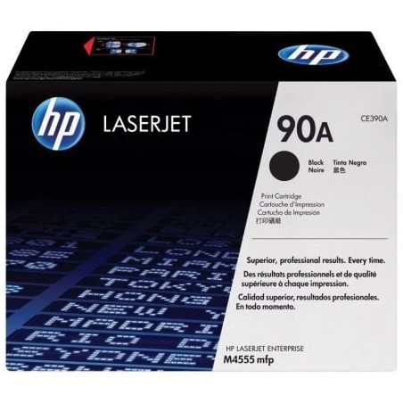 Tóner original hp nº90a/ negro