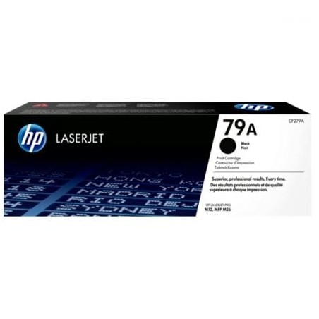 Tóner original hp nº79a/ negro
