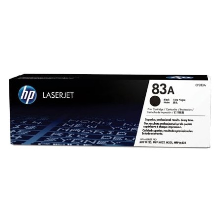 Tóner original hp nº83a/ negro