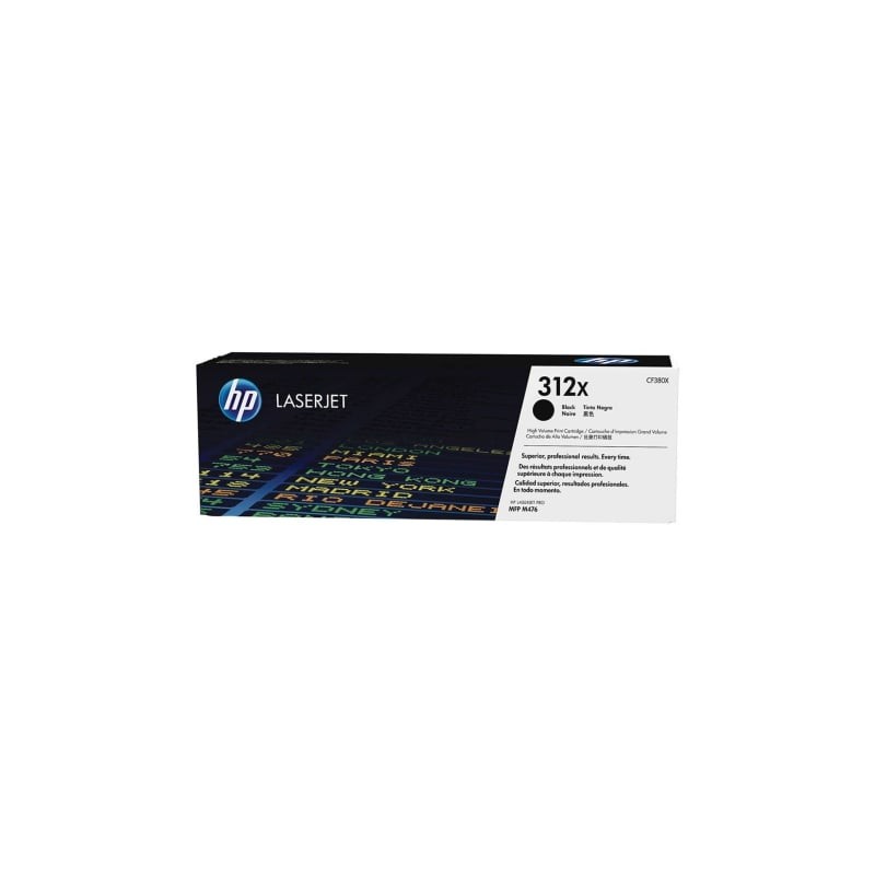 Tóner original hp nº312x xl alta capacidad/ negro