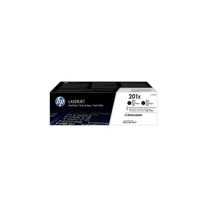 Tóner original hp nº201x xl alta capacidad multipack/ 2x negro