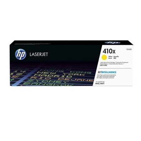 Tóner original hp nº410x xl alta capacidad/ amarillo