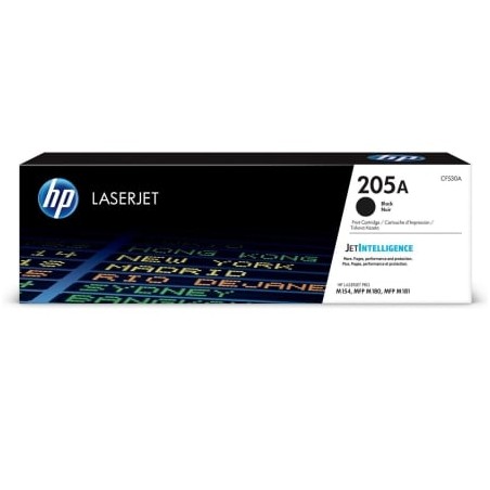 Tóner original hp nº205a/ negro
