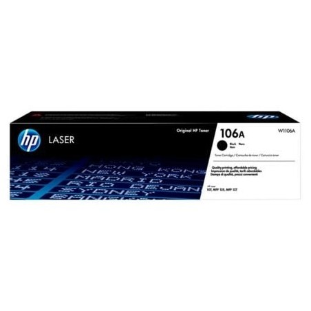Tóner original hp nº106a/ negro