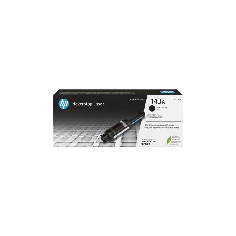 Kit de recarga tóner original nº143a/ negro