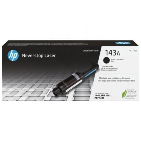 Kit de recarga tóner original nº143a/ negro