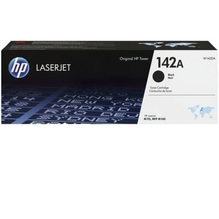 Tóner original hp nº142a/ negro