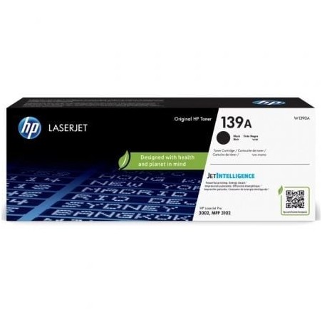Tóner original hp nº139a/ negro