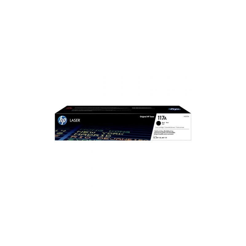 Tóner original hp nº117a/ negro