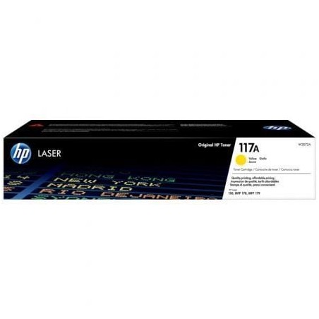 Tóner original hp nº117a/ amarillo