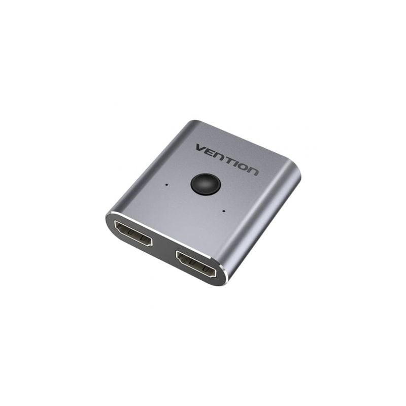 Switch conmutador 4k hdmi 2.0 bidireccional vention afuh0 hdmi hembra / 2x hdmi hembra