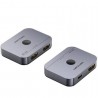 Switch conmutador 8k hdmi 2.1 bidireccional vention akph0 hdmi hembra/usb-c hembra - 2x hdmi hembra