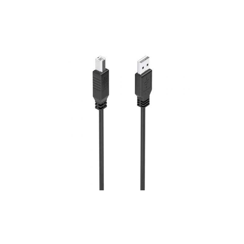 Cable alargador usb 2.0 con amplificador aisens a101-0881/ usb macho - usb tipo-b macho/ 10m/ negro