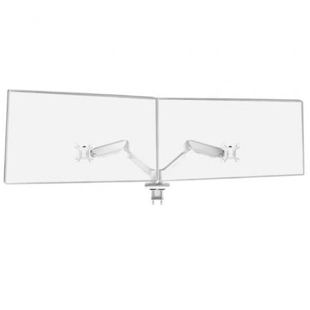 Soporte de mesa para 2 monitores mars gaming marm-pro2/ giratorio/ inclinable/ rotatorio/ hasta 10kg