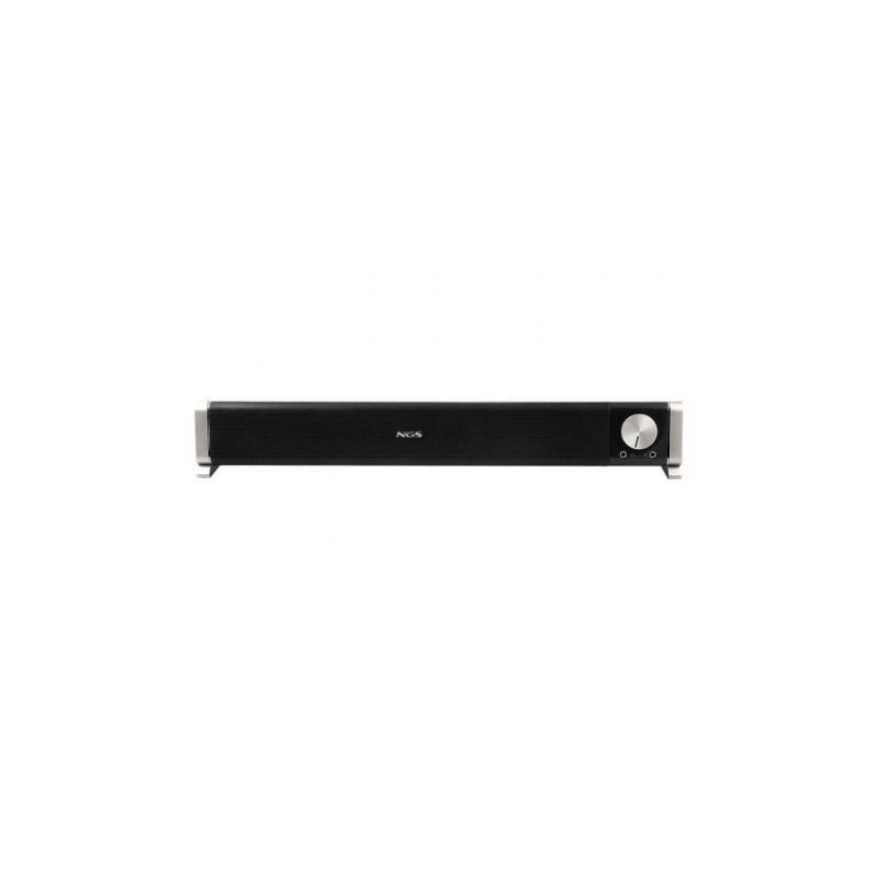 Barra de sonido con bluetooth ngs subway/ 40w/ 2.0/ negra