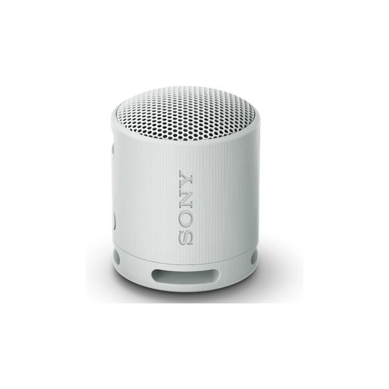 Altavoz portable con bluetooth sony xb100/ 2.0/ gris claro