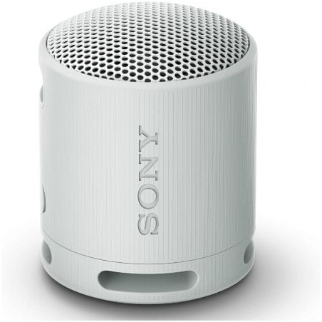 Altavoz portable con bluetooth sony xb100/ 2.0/ gris claro