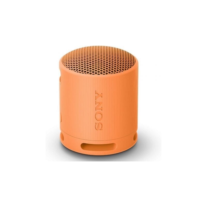 Altavoz portable con bluetooth sony xb100/ 2.0/ naranja