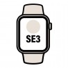 Apple watch se3/ gps/ 40mm/ caja de aluminio blanco estrella/ correa deportiva blanco estrella m/l