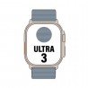 Apple watch ultra 3 gps/ cellular 49mm caja de titanio natural/ correa ocean azul naútico