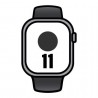 Apple watch series 11/ gps/ 42mm/ gris espacial/ correa deportiva negra (m/l)