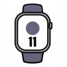 Apple watch series 11/ gps/ 42mm/ plata/ correa deportiva niebla lila (s/m)