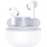 Auriculares bluetooth honor earbuds x7 lite con estuche de carga/ autonomía 7h/ blancos