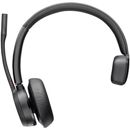 Auricular inalámbrico poly voyager 4310 + adaptador bt700 + base de carga/ con micrófono/ bluetooth/ negro