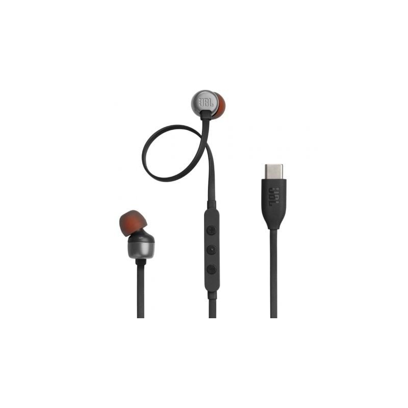 Auriculares intrauditivos jbl tune 310c/ con micrófono/ negros