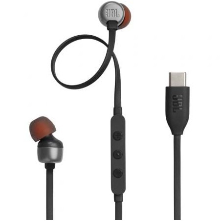 Auriculares intrauditivos jbl tune 310c/ con micrófono/ negros