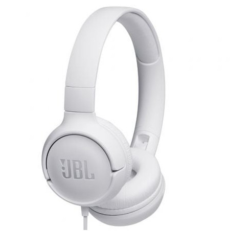 Auriculares jbl tune 500/ con micrófono/ jack 3.5/ blancos