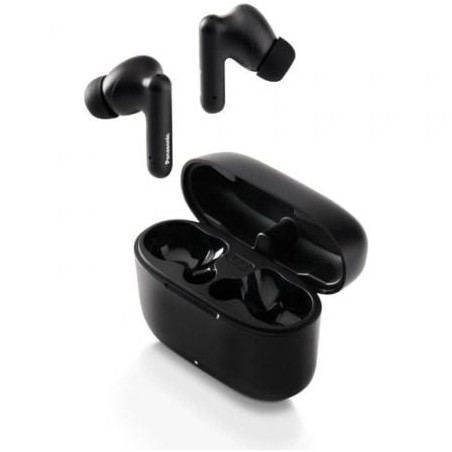 Auriculares bluetooth panasonic rz-b110w con estuche de carga/ autonomía 6h/ negros