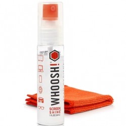 Kit limpiador de pantallas whoosh kit go wsh002/ spray 30ml + paño microfibra